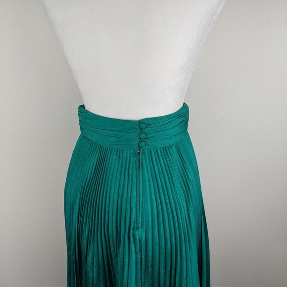 Vintage 80s Parigi Jewel Green Matching Skirt Set - Picture 7 of 12